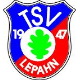 Avatar Bild für TSV Lepahn